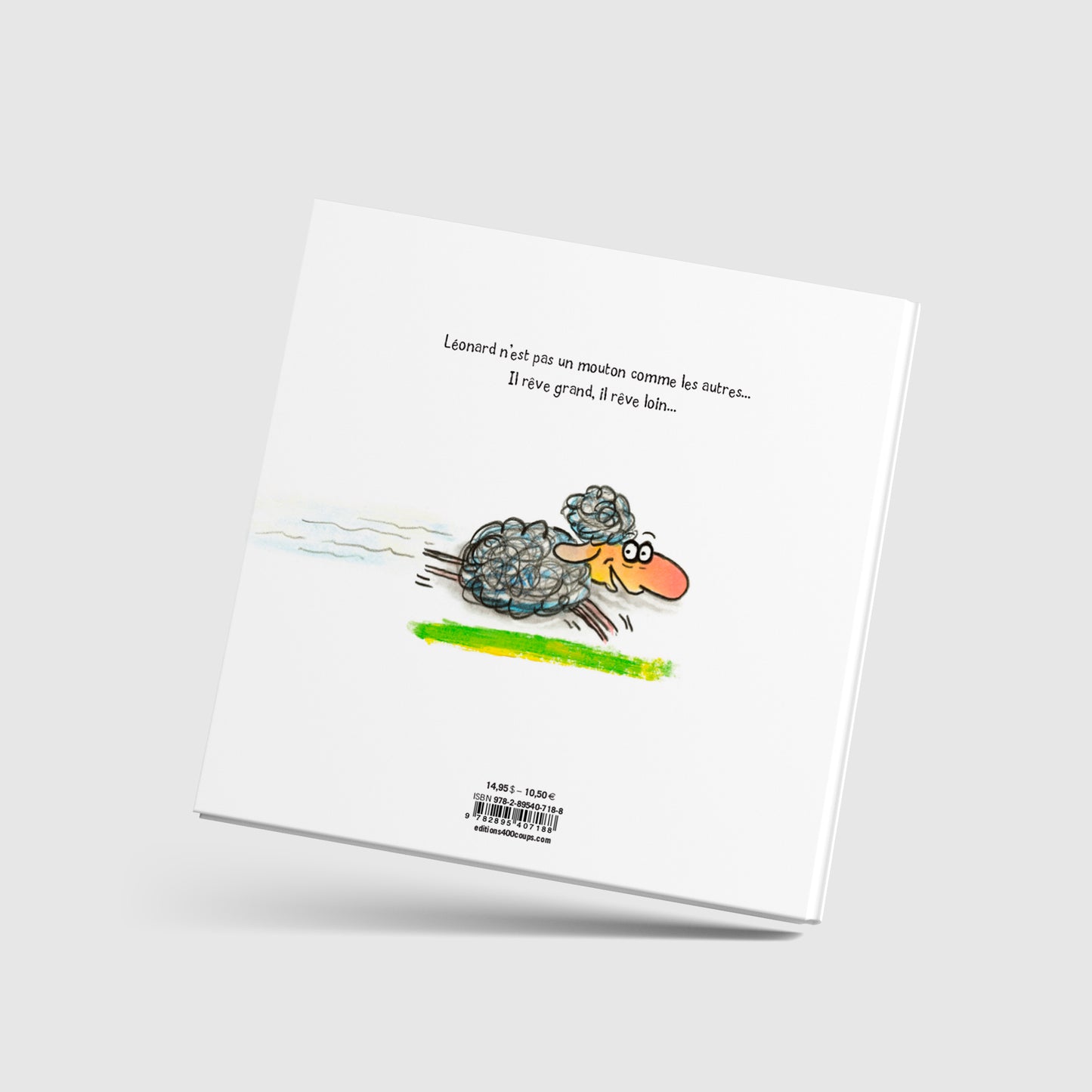 Léonard, le mouton qui ne voulait pas être tricoté